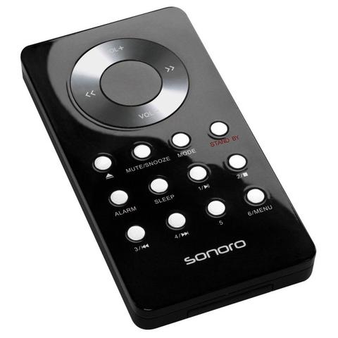 Sort mediaafspiller til smartphone